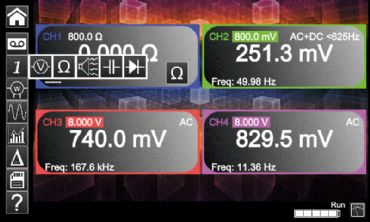 OX9062, 2x60 MHz �ZOLE Portatif Osiloskop